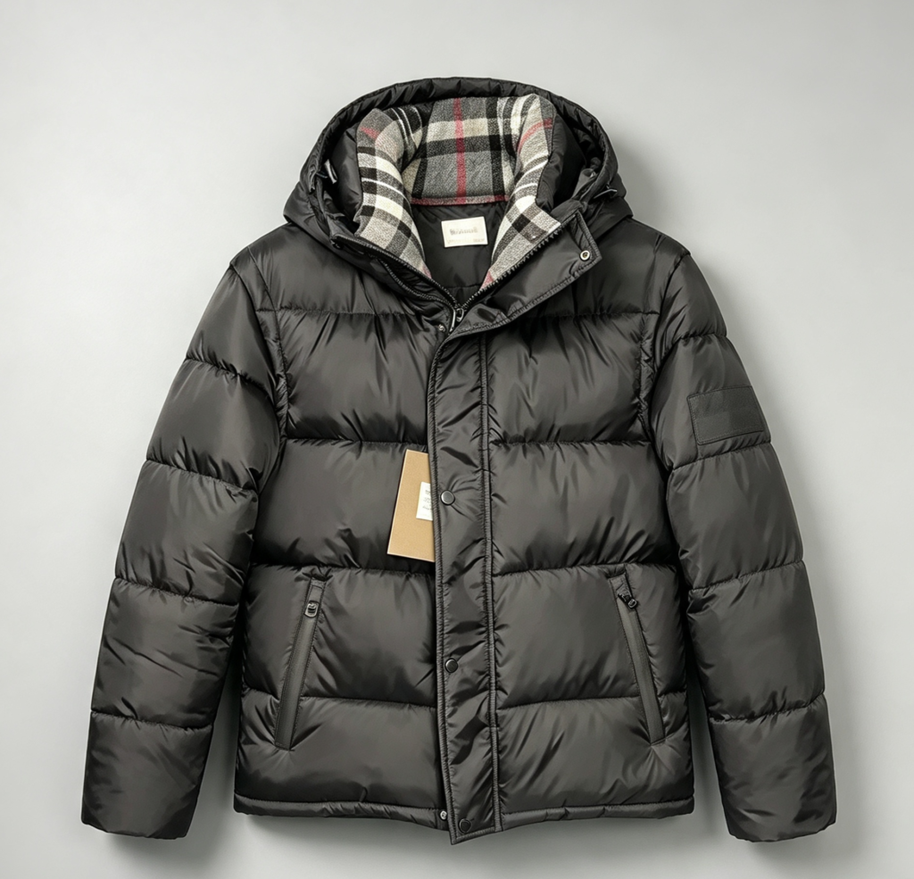 Black BB coat detachable sleeve 1
