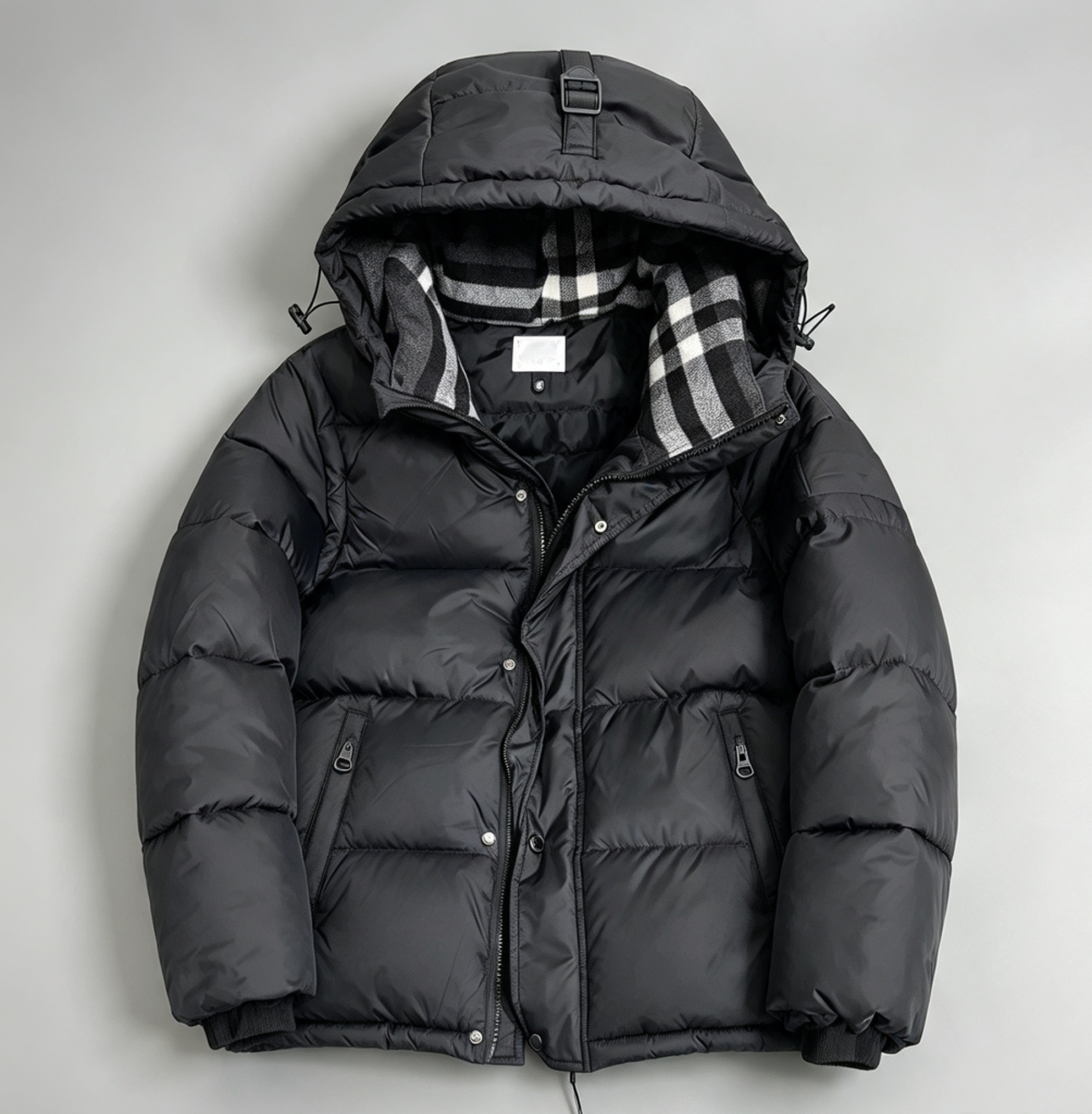 Black BB coat detachable sleeve 2