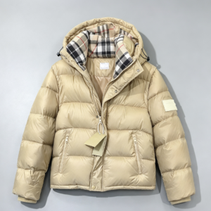 Beige BB coat detachable sleeve 1